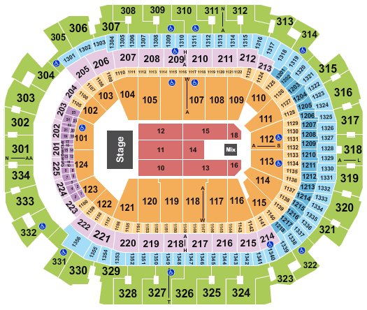 American Airlines Center Bert Kreischer Seating Chart